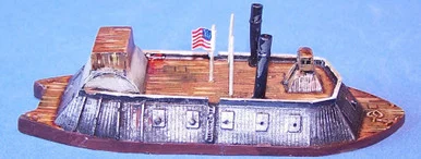 PIG070033 - 1/600 USS BENTON, VERY BIG IRONCLAD