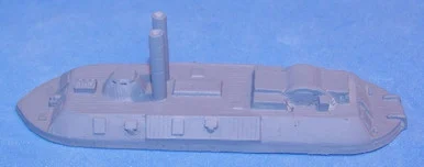 PIG070037 - 1/600 USS CAIRO (SLAB-SIDED IRONCLAD)