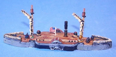 PIG070038 - 1/600 USS SASSACUS (DOUBLE-END SIDEWHEELER)