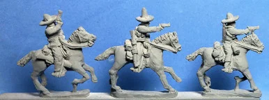 PIG110032 - SOMBRERO CAVALRY WITH PISTOLS