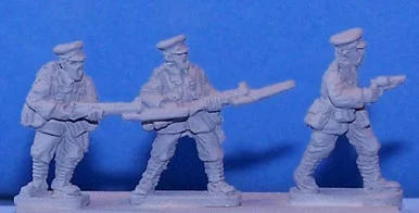 PIG160088 - BRITISH 1914 GUARDS INFANTRY ADVANCING