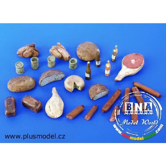 Plus Model 075 1/35 Diorama - Meal Set