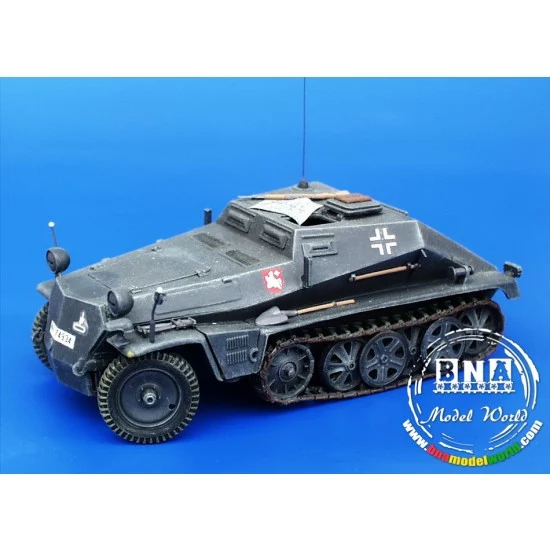 Plus Model 107 Conversion Set for 1/35 SdKfz.252 Ammunition Car for Tamiya kit - Military Vehicles & Tanks