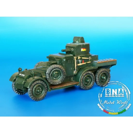 Plus Model 154 1/35 Lanchester Mk.II Armoured Car - Military Vehicles & Tanks