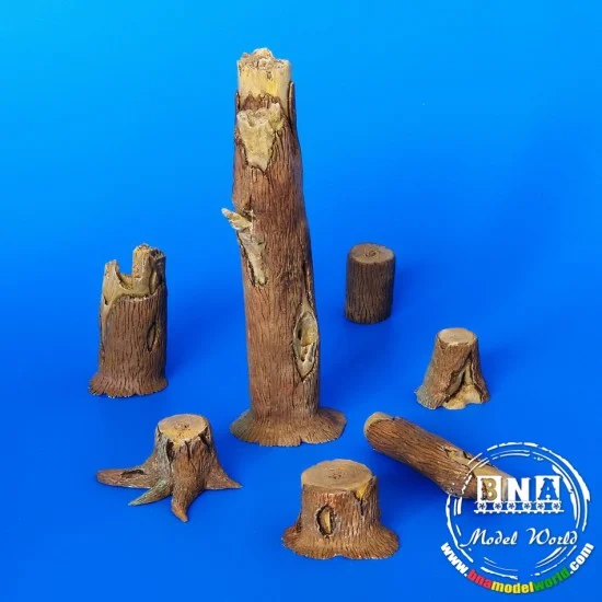Plus Model 194 1/35 Stumps (Tree Trunk) - Scenics & Diorama
