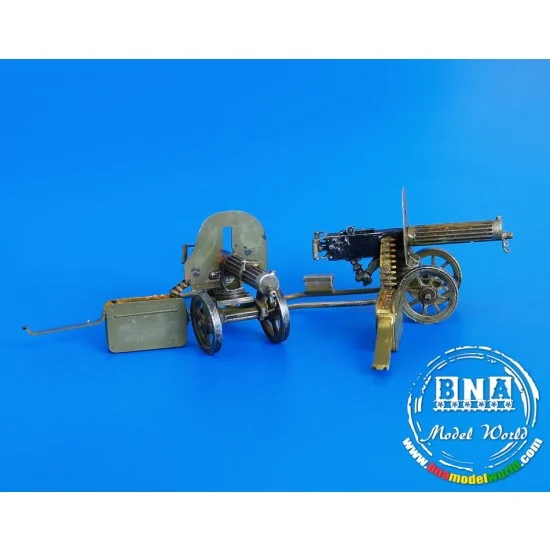 Plus Model 228 1/35 Machine Gun Maxim - Model Figures