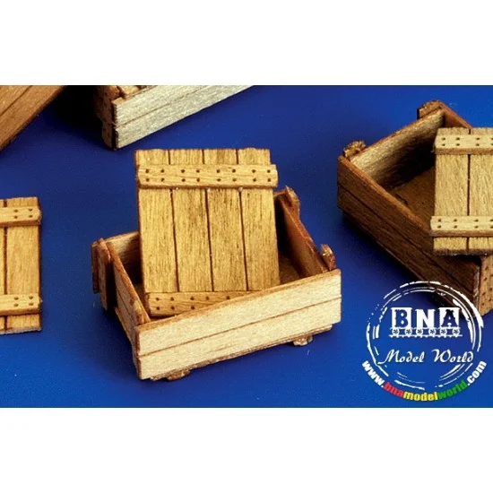 Plus Model 260 1/35 Wooden Boxes I (6pcs) - Scenics & Diorama