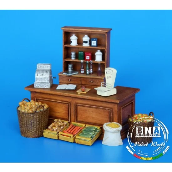 Plus Model 336 1/35 Grocery Store - Scenics & Diorama