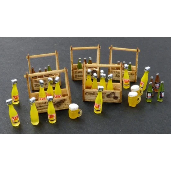 Plus Model 422 1/35 Beer and Lemonade Crates - Scenics & Diorama