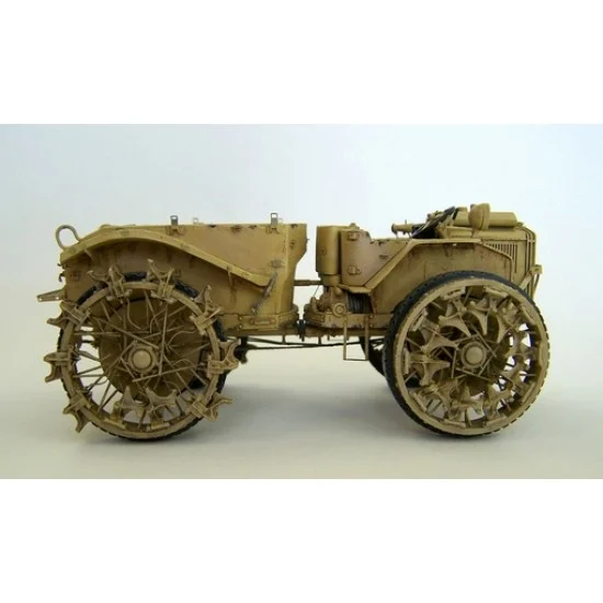 Plus Model 449 1/35 Gun Tractor Pavesi P4-100 Model 30A (Resin+PE+Decals)