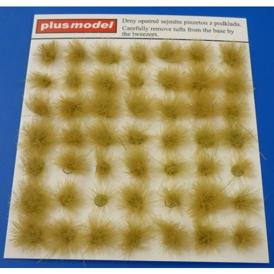 Plus Model 472 1/35 Tufts of Grass - Dry (Diameter: 6-13mm, Height: 5-6mm)