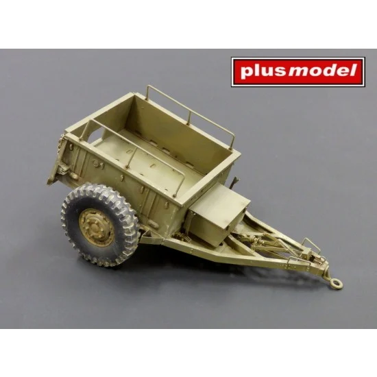 Plus Model 492 1/35 WWII US Ammunition Trailer M10 - Military Vehicles & Tanks