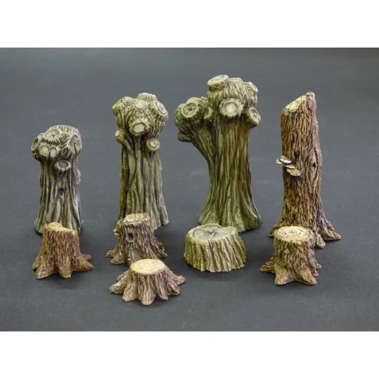 Plus Model 506 1/35 Willows and Stumps - Scenics & Diorama
