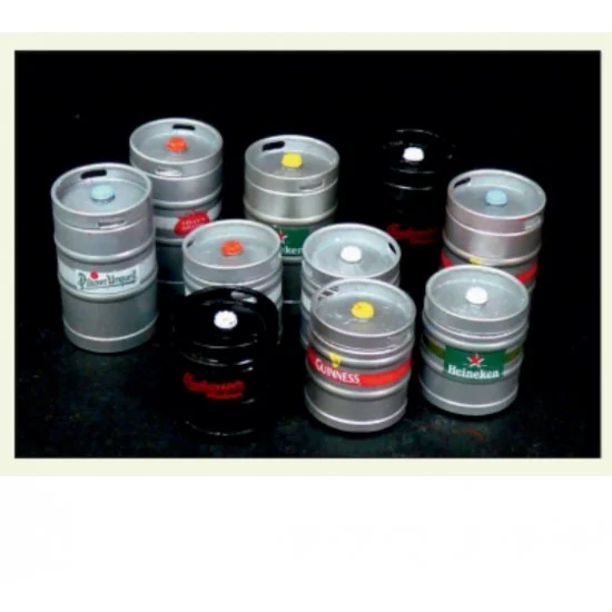 Plus Model 536 1/35 KEG Beer Barrels (10 resin parts and decals) - Scenics & Diorama