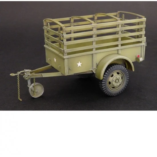 Plus Model 539 1/35 US 1-ton Trailer Ben Hur Complete kit