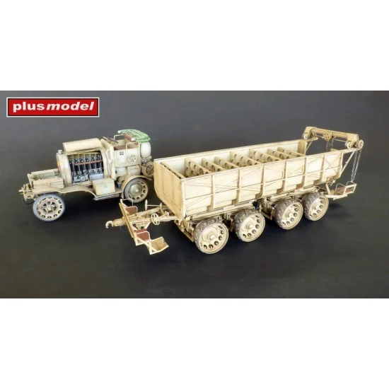 Plus Model 587 1/35 Artileriegeneratorwagen M.16 with Munitionswagen - Military Vehicles & Tanks