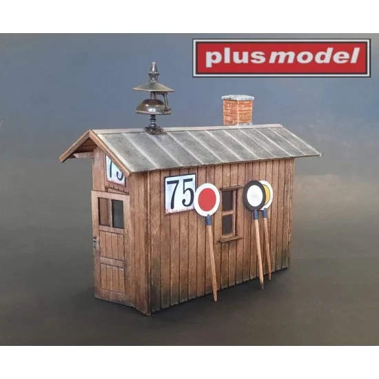 Plus Model 593 1/35 Railway Guard House - Scenics & Diorama