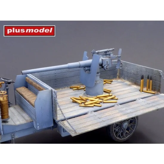 Plus Model 615 1/35 Lorry B Truck Gun Vickers QF-3 Conversion set for MiniArt kit