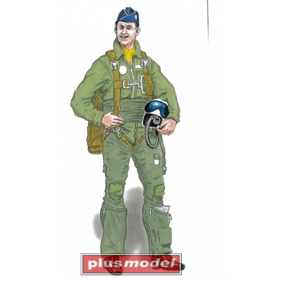 Plus Model AL3007 1/32 Lockheed F-104 Starfighter Pilot
