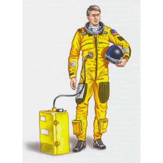 Plus Model AL4002 1/48 Pilot U-2 (1 figure) (Resin parts with Decals)