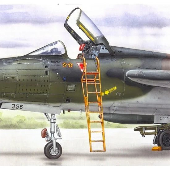 Plus Model AL4039 1/48 Ladder for Republic F-105B/F-105C (Plastic Injected kit)