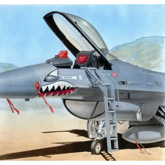 Plus Model AL4041 1/48 Ladder for General-Dynamics F-16A/Lockheed-Martin F-16C (Plastic Injected kit)