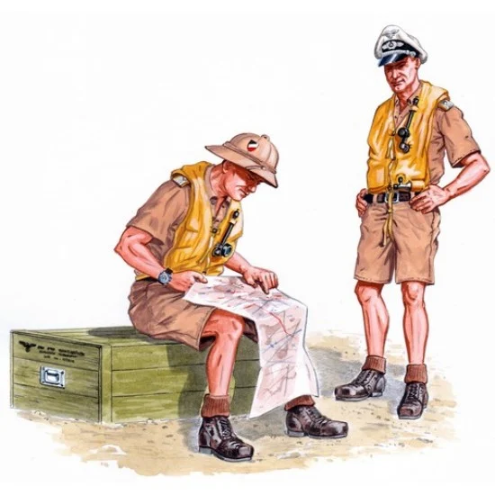 Plus Model AL4063 1/48 Messerschmitt Bf-110 Crew (2 Figures)