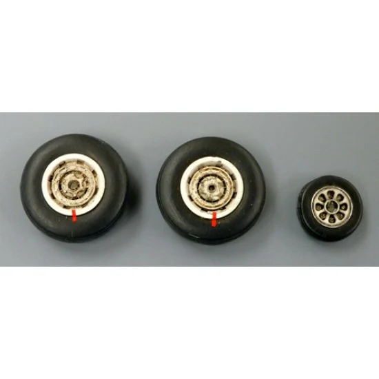 Plus Model AL7018 1/72 P2V Neptune Wheels - Model Planes