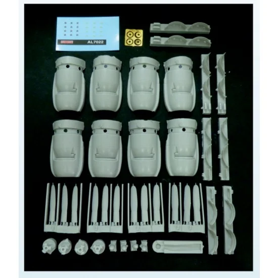 Plus Model AL7022 1/72 Aero Line - Correct Engine set for Lockheed C-121 Constellation