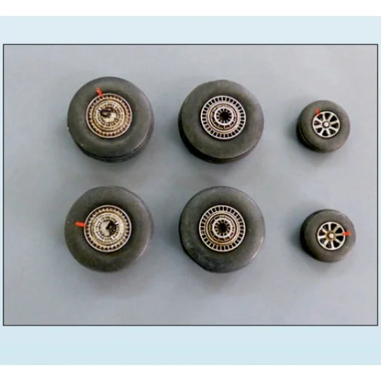 Plus Model AL7025 1/72 Wheels for Lockheed L-749 Constelation