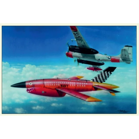 Plus Model AL7028 1/72 Ryan Firebee BQM-34 Target Drones
