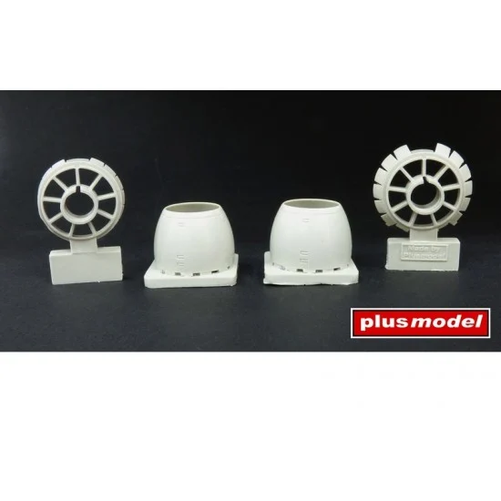 Plus Model AL7054 1/72 Martin PBM5 Mariner Engines Covers for Minicraft kits - Model Planes