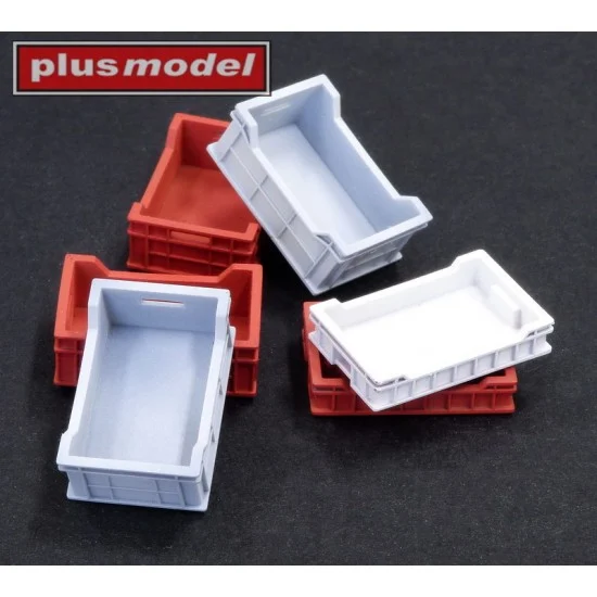Plus Model DP3002 1/35 Plastic Crates - Scenics & Diorama