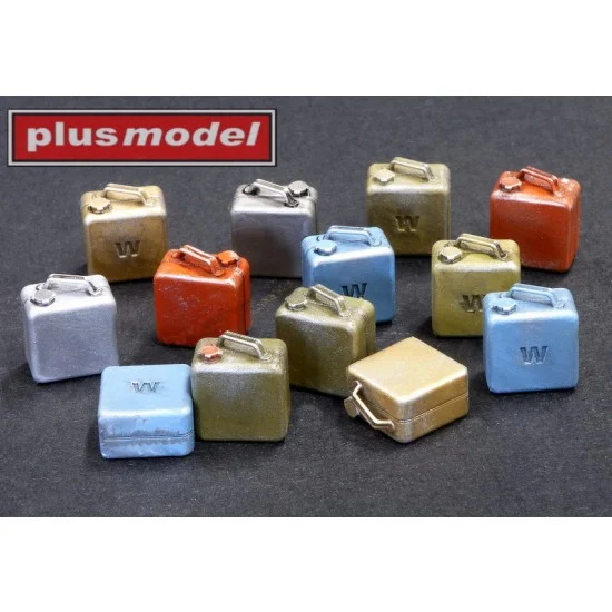 Plus Model DP3010 1/35 British Canisters - Mediterranean