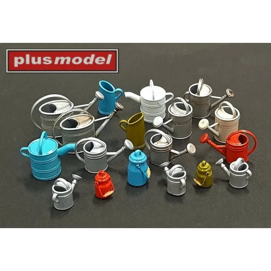 Plus Model DP3024 1/32 Water Receptacle (18pcs) - Scenics & Diorama