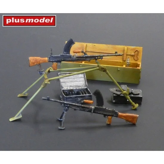 Plus Model DP3036 1/35 Machine Gun BREN (2pcs) - Military Vehicles & Tanks