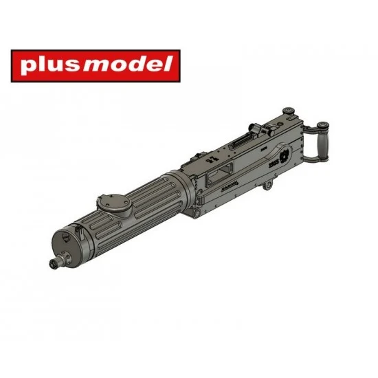 Plus Model DP3070 1/35 Machine Gun Maxim pattern B (3pcs) - Military Vehicles & Tanks