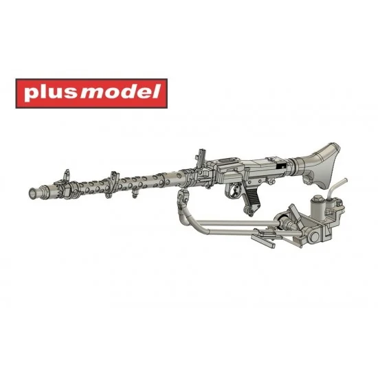 Plus Model DP3079 1/35 Machine Gun MG 34 Tank Version - Military Vehicles & Tanks