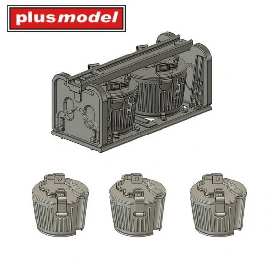 Plus Model DP3080 1/35 MG 34 Ammunition Magazine - Military Vehicles & Tanks