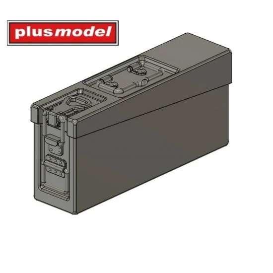 Plus Model DP3081 1/35 7.92mm Ammunition Early German Ammo Boxes - Military Vehicles & Tanks