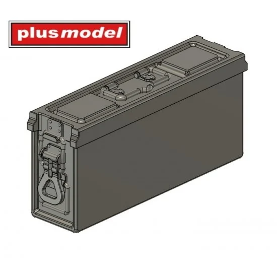 Plus Model DP3082 1/35 7.92mm Ammunition Late Ammunition Boxes - Military Vehicles & Tanks