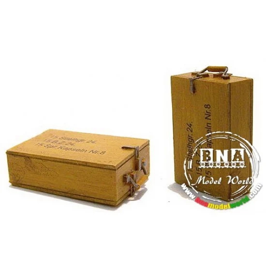 Plus Model EL010 1/35 German Box for Grenades - Military Vehicles & Tanks