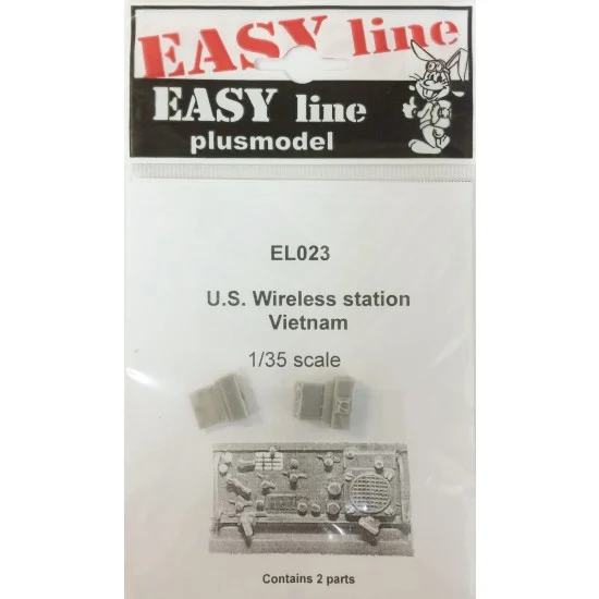 Plus Model EL023 1/35 US Wireless Station - Vietnam War