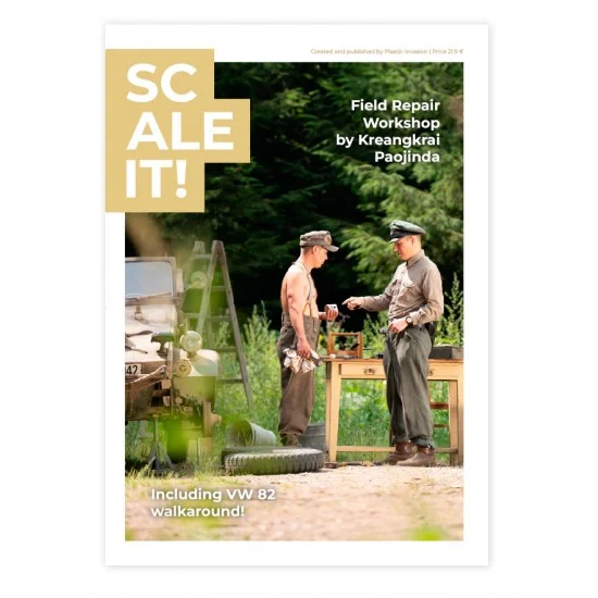Plastic Invasion ScalMaga02 Scale it! Magazine #02 - VW82 in German Army Field Workshop (English, 124 pages)