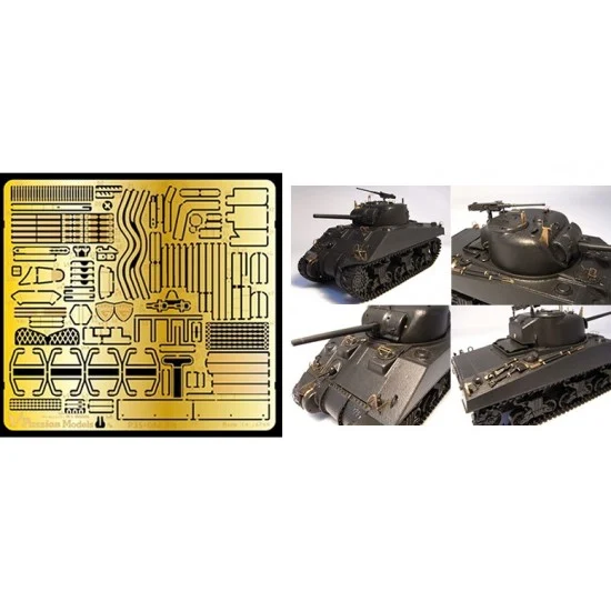 Passion Models 35-082 1/35 Sherman Tank Photo-Etched Set for General Use