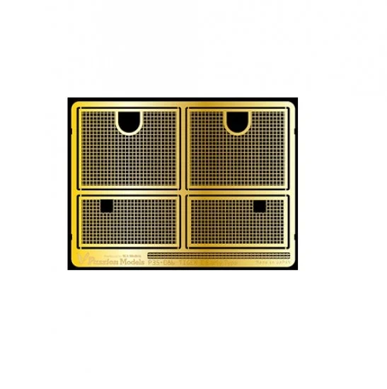 Passion Models 35-086 1/35 German Tiger I Early Version Grill Set (1 Photo-Etched sheet)