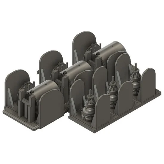 Passion Models 35T-006 1/35 Star Antenna Base set for Command Panzer IV