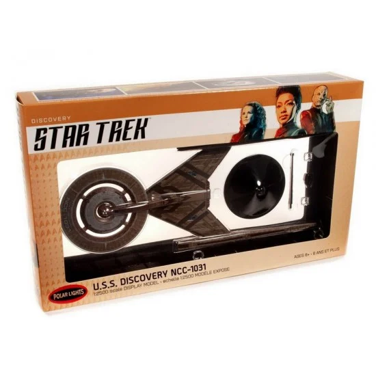 Polar Lights 979M 1/2500 Star Trek Discovery U.S.S. Discovery Prebuilt Display Model - Sci-fi & Educational Toys