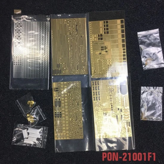 Pontos 21001F1 1/200 Bismarck 1941 Advanced Add-on Set for Trumpeter (can use w/Pontos 22001F/23001F)