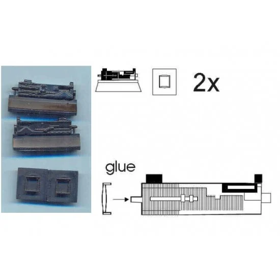 Profi Modeller 32439 1/32 Caliber .50 Body - Model Planes